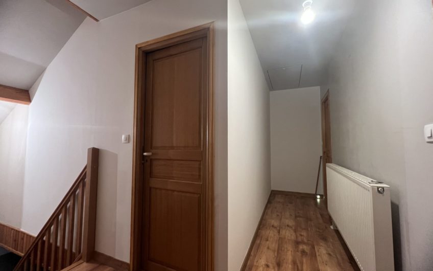 Maison de 110m2 2 chambres porche jardin dépendances et une maison à rénover de 55m2